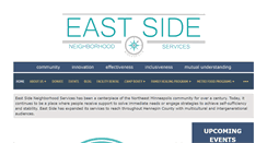 Desktop Screenshot of esns.org